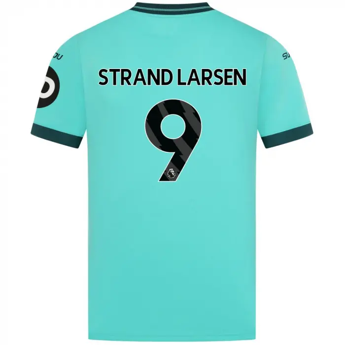 Wolves Fanshop | 2025-26 Wolves Away Shirt – Adult STRAND LARSEN 9 Wolves Merchandise Collection